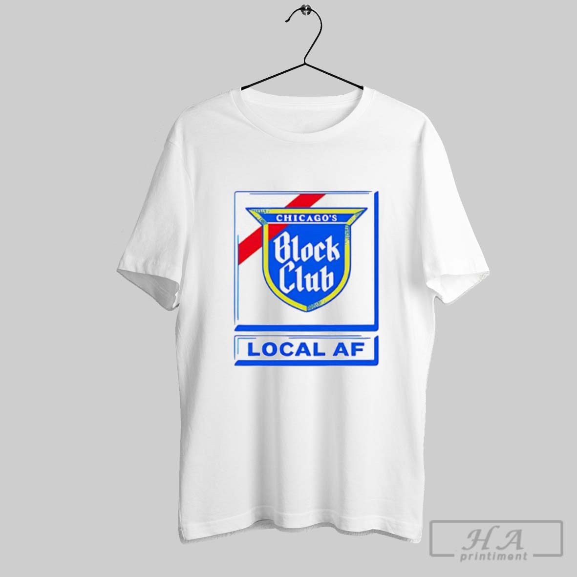 Block Club Local Af Logo