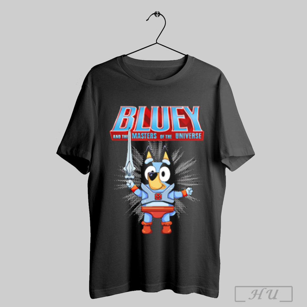Bluey And The Masters Of The Universe T Shirt