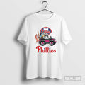 Bluey Driving Car Philadelphia Phillies Baseball