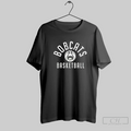 Bobcats Ohio Basketball With Bobcat Logo Ball T Shirt