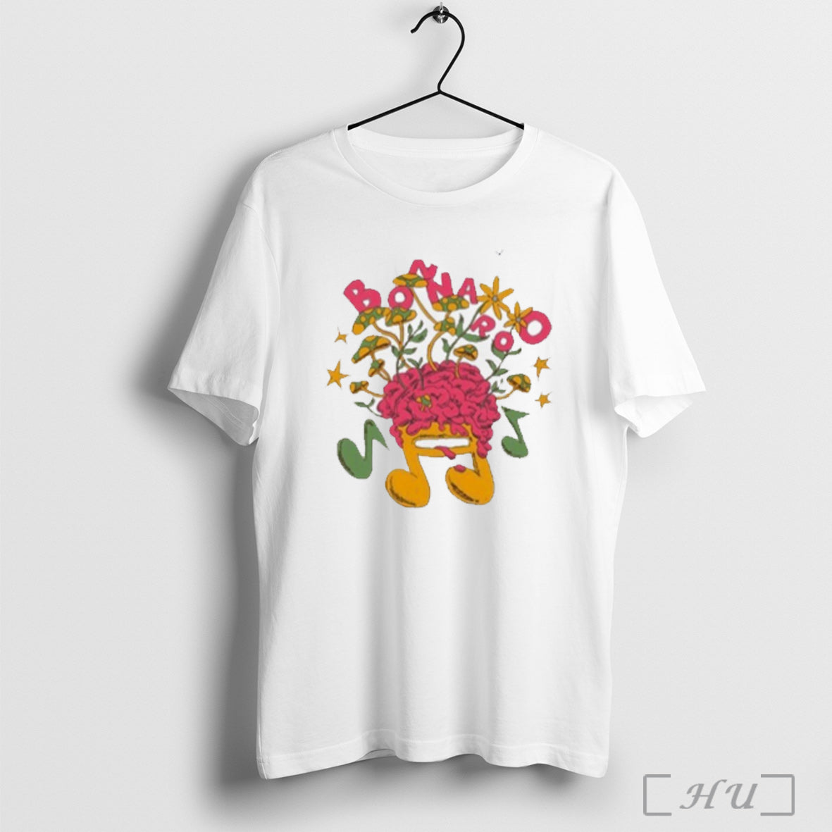 Bonnaroo Musical Brain Lineup T Shirt