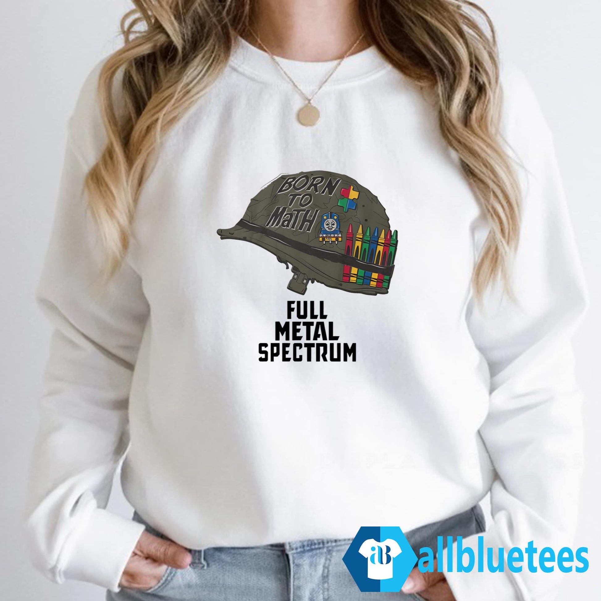 Born To Math Full Metal Spectrum Shirt