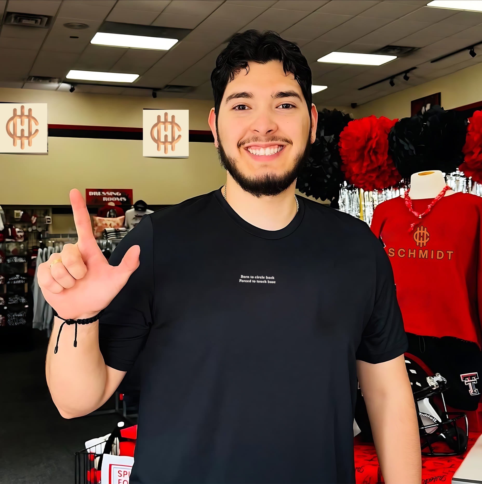 Born to circle back forced to touch base shirt