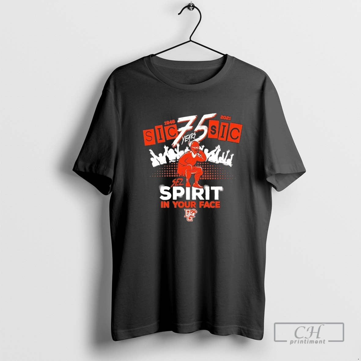 Bowling Green Falcons Sic Sic 75 Years Spirit In Your Face