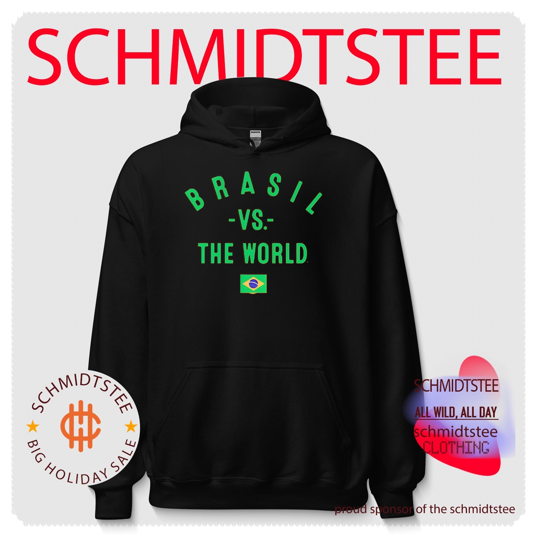 Brasil vs The World 2026 flag shirt