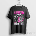 Breast Cancer United In Battle Us Flag