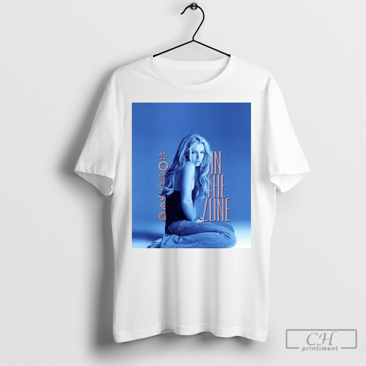 Britney Spears In The Zone In Shirt