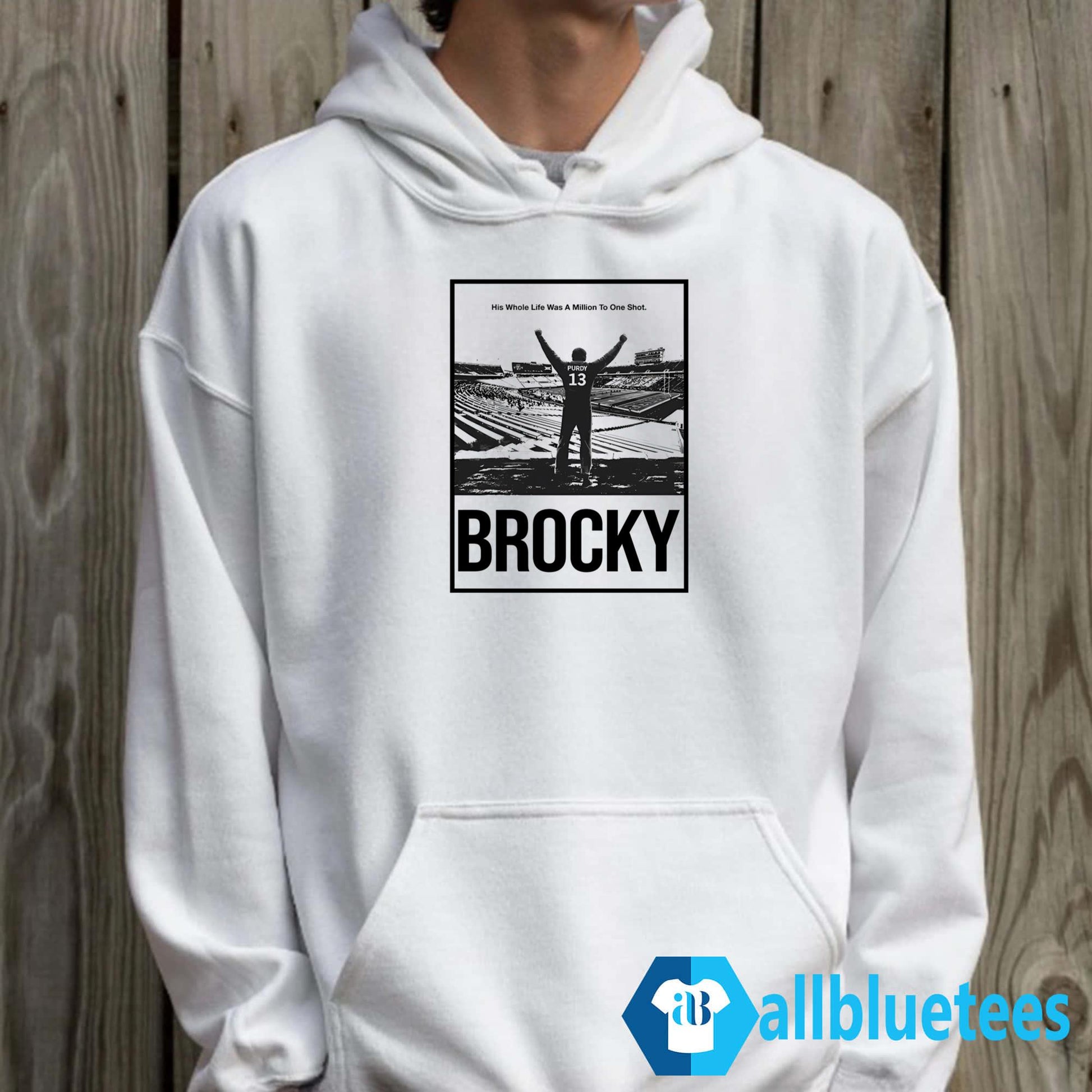 Brocky His Whole Life Was A Million To One Shot Shirt