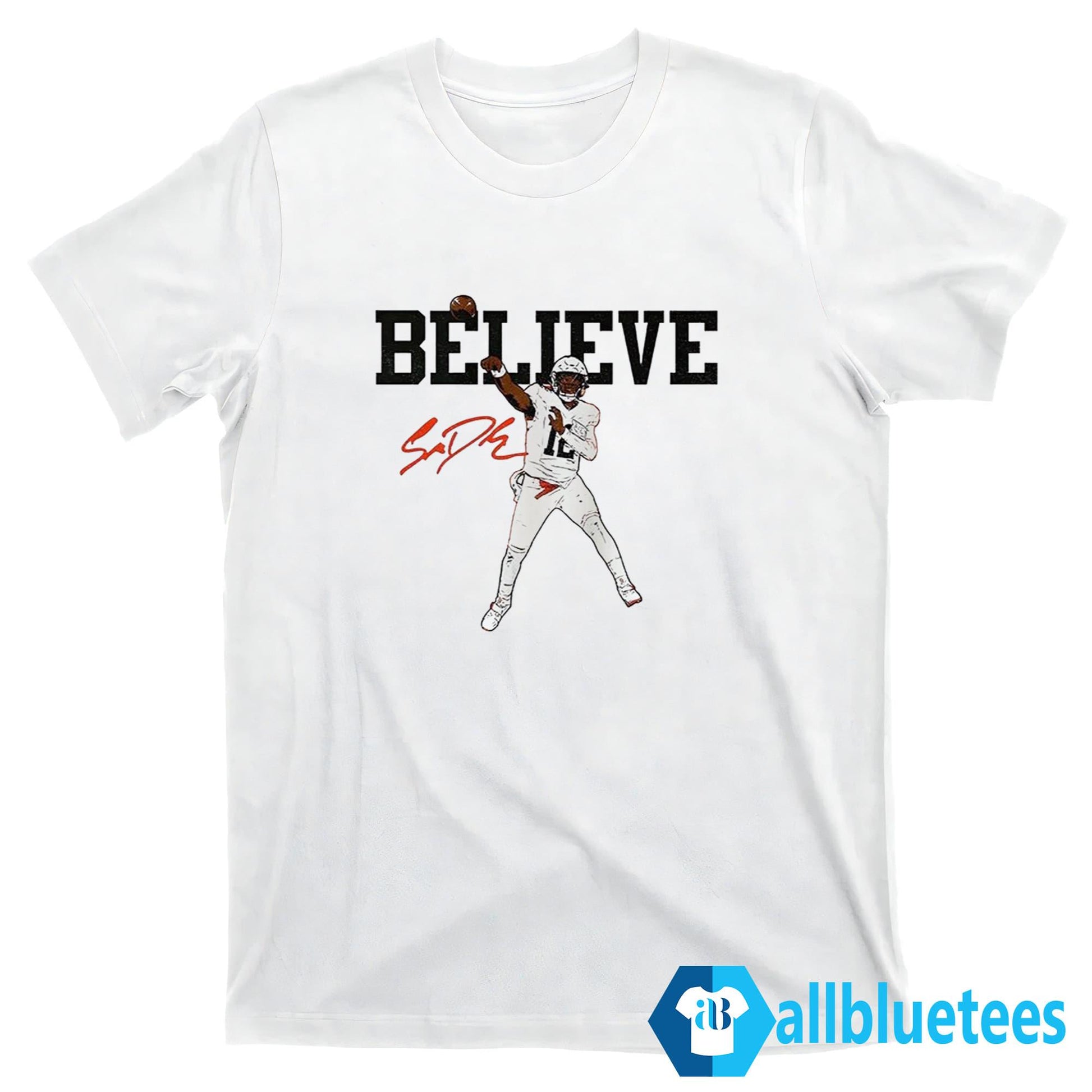 Browns Shedeur Sanders Believe Shirt
