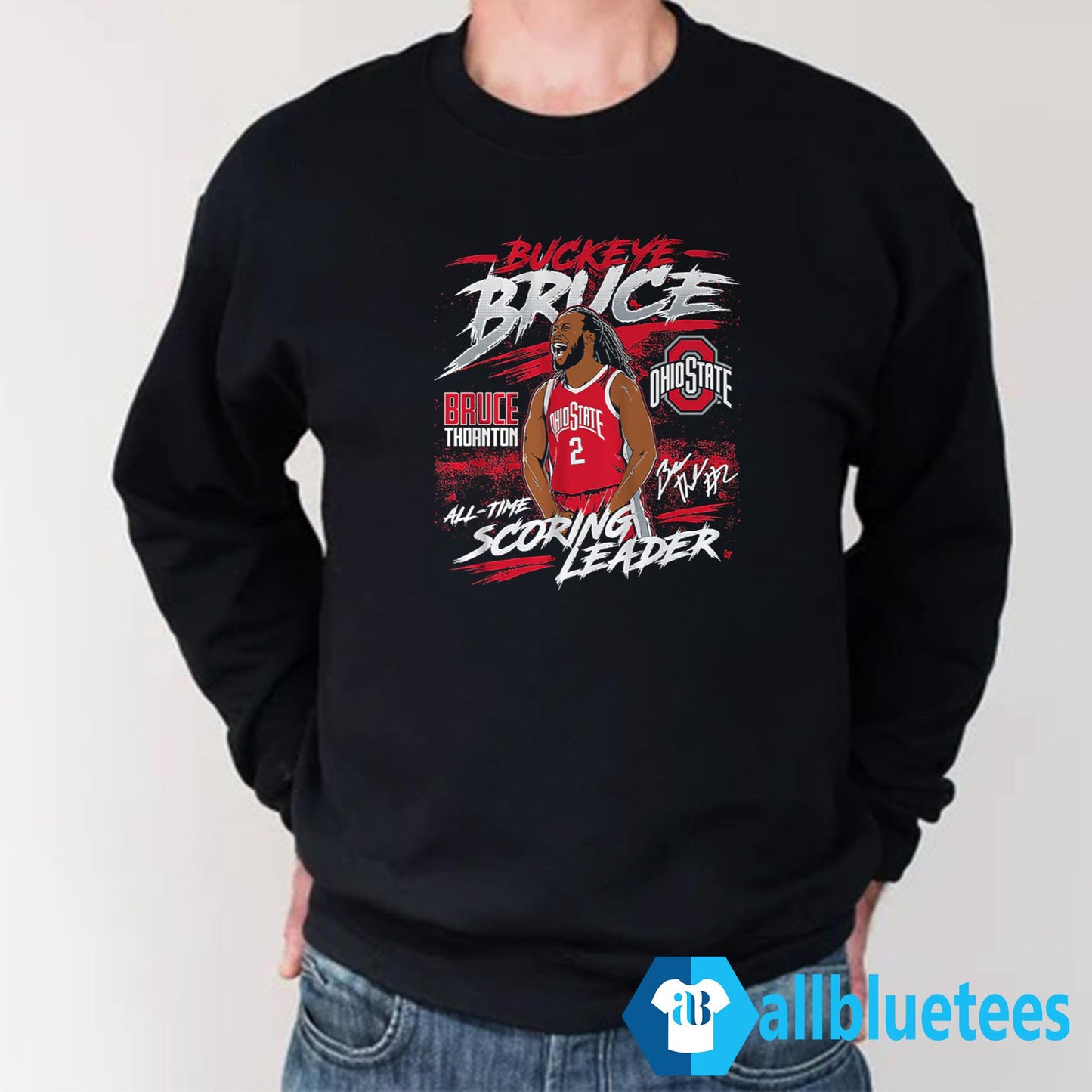 Bruce Thornton All-Time Leading Scorer Shirt
