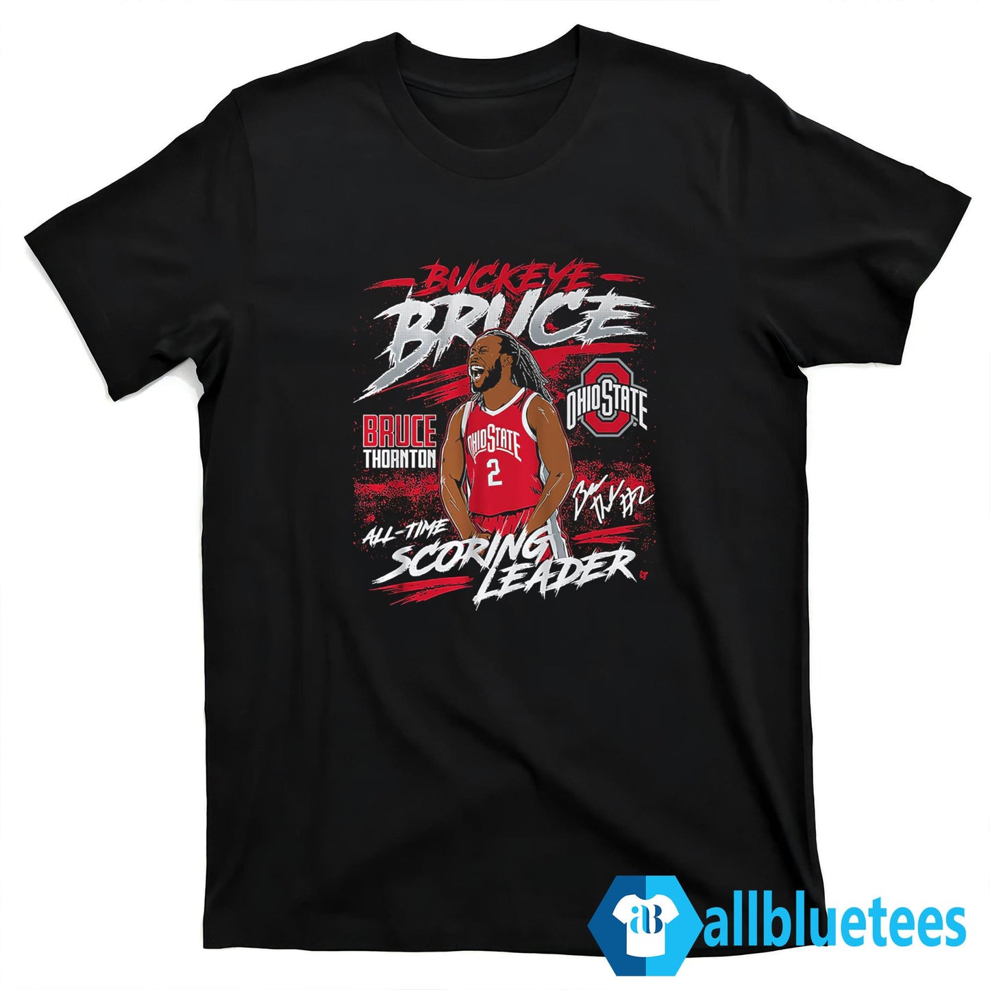 Bruce Thornton All-Time Leading Scorer Shirt