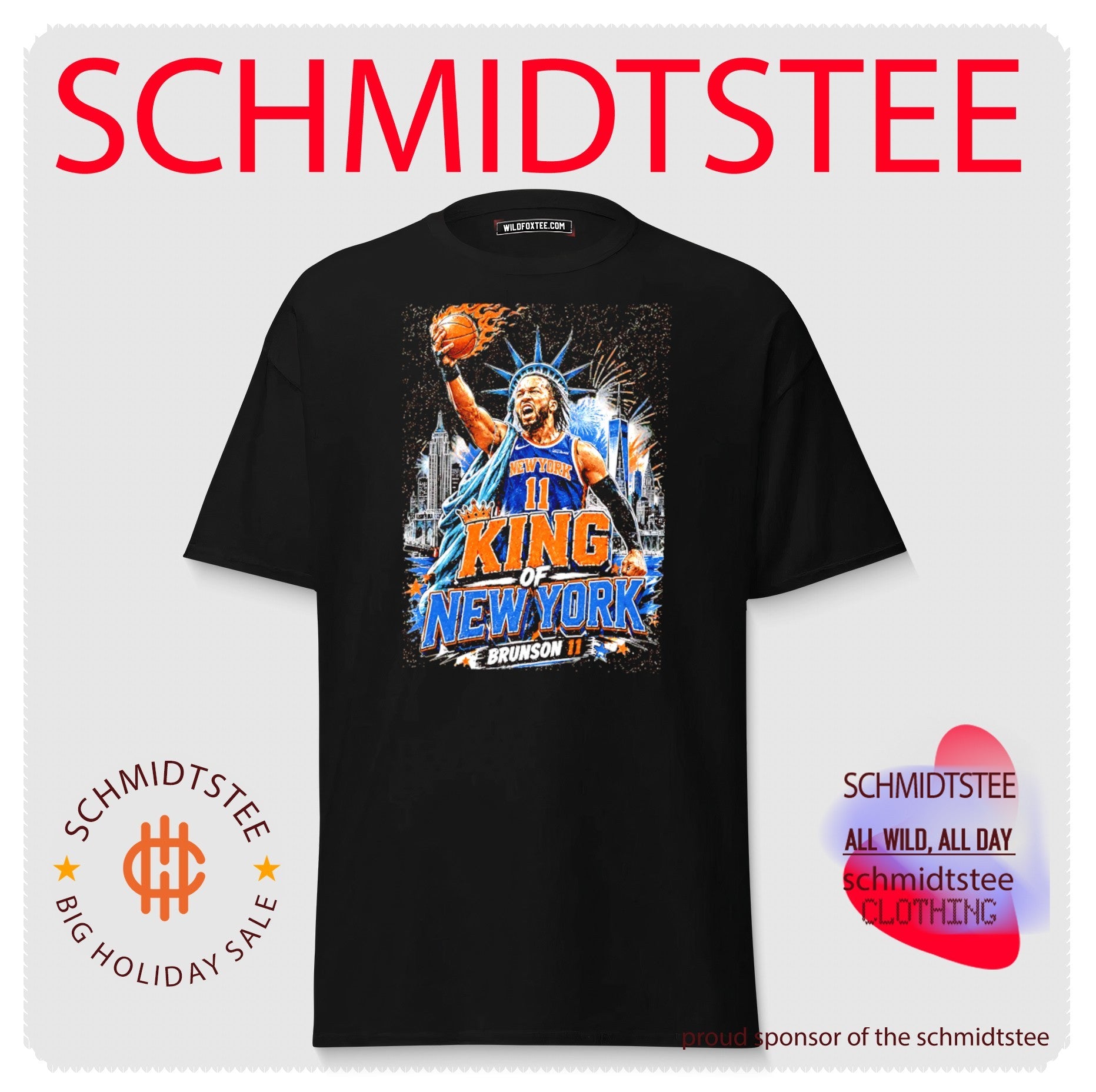 Brunson King of New York New York Knicks 2026 World Champions shirt