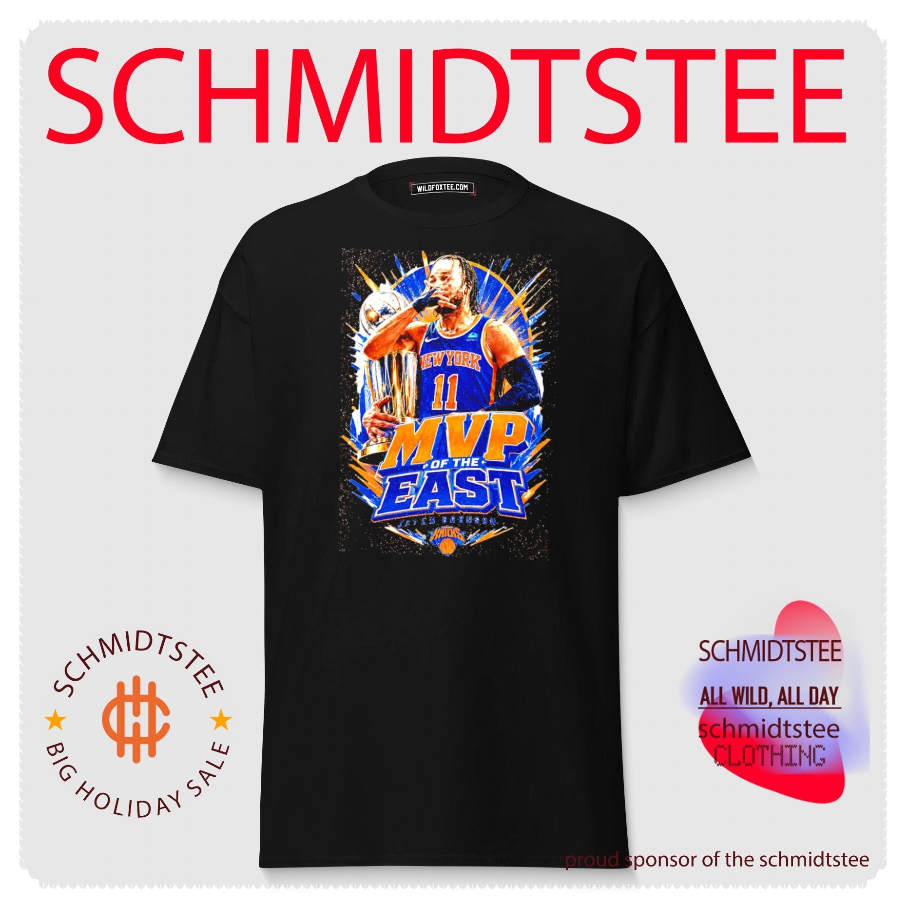 Brunson MVP of the East New York Knicks 2026 World Champions shirt