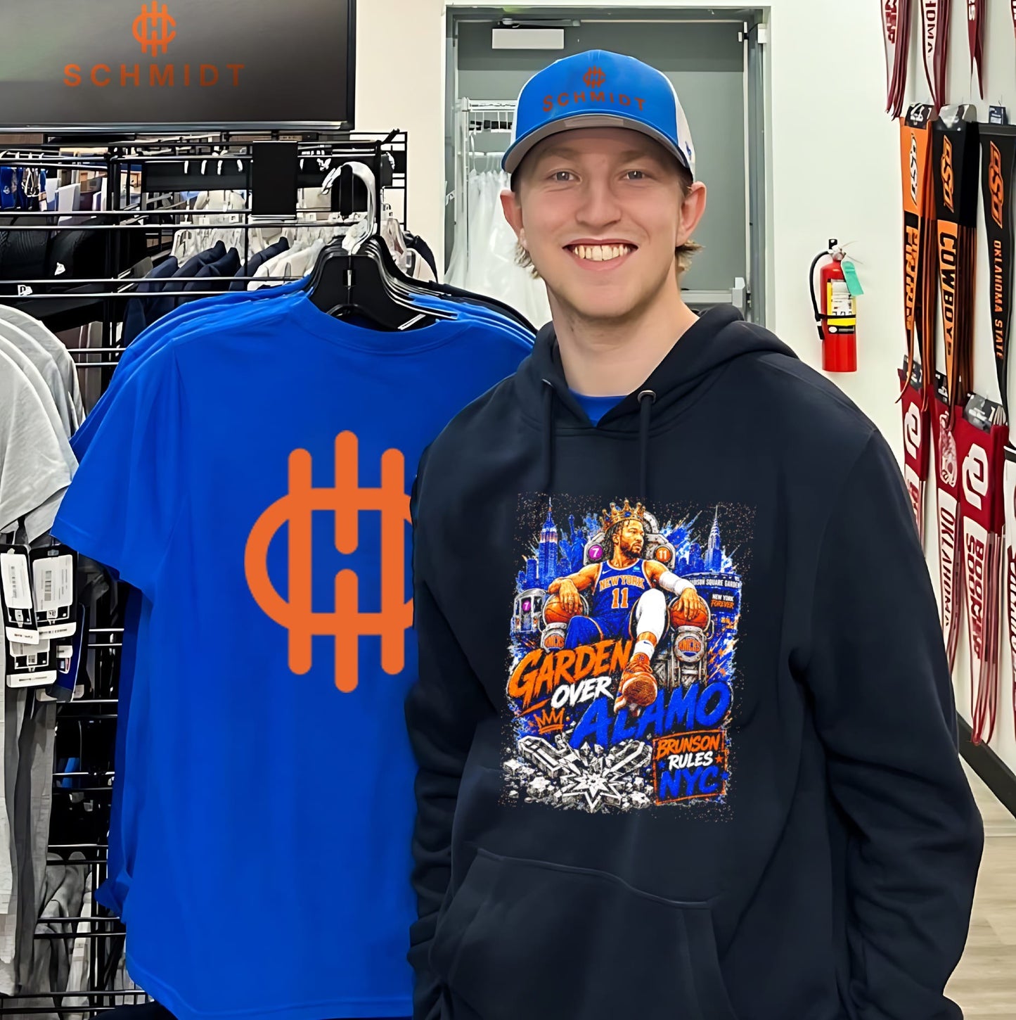 Brunson Rules NYC Garden Over Alamo New York Knicks 2026 World Champions shirt