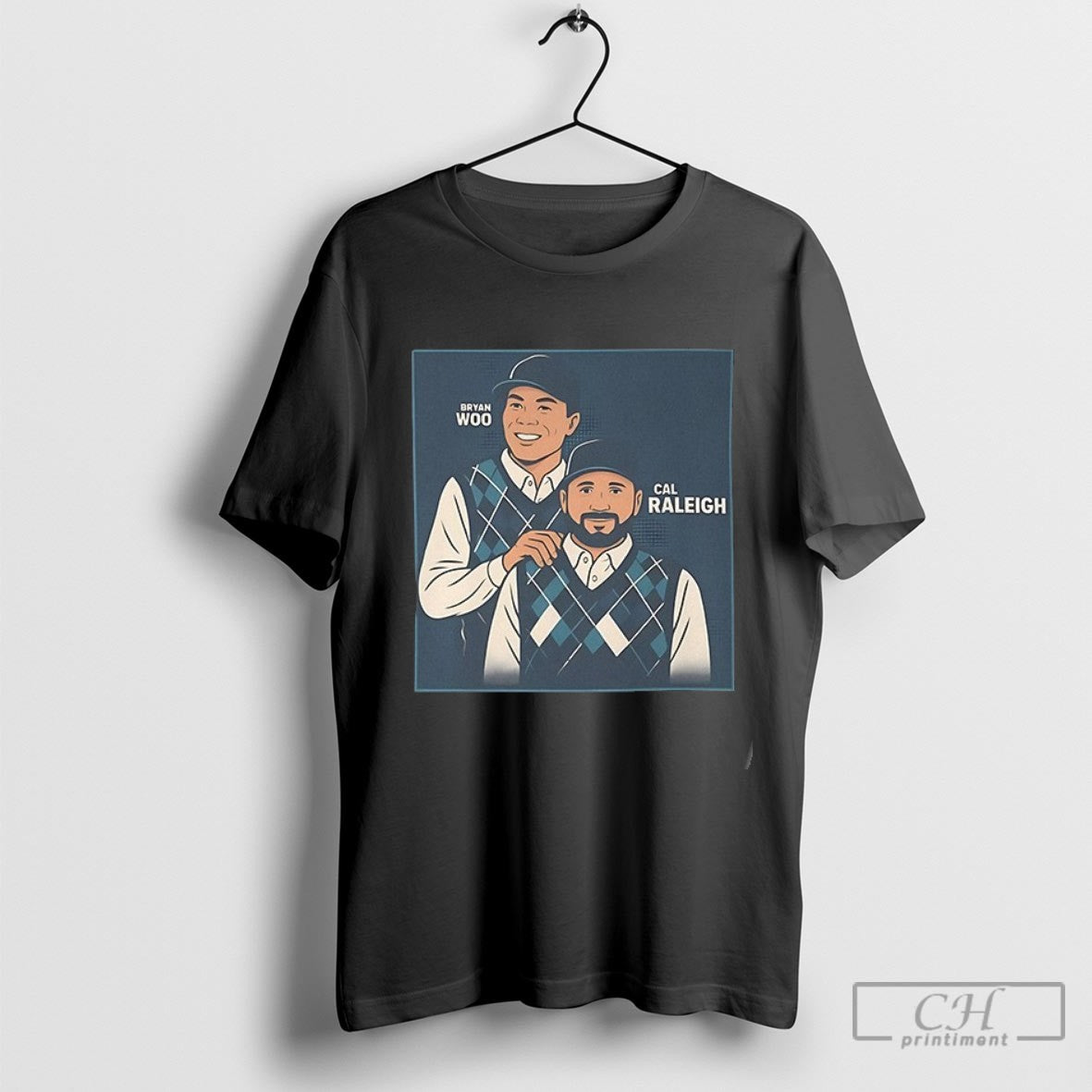 Bryan Woo Wearing Step Brothers Bryan Woo And Cal Raleigh Shirt Sweater