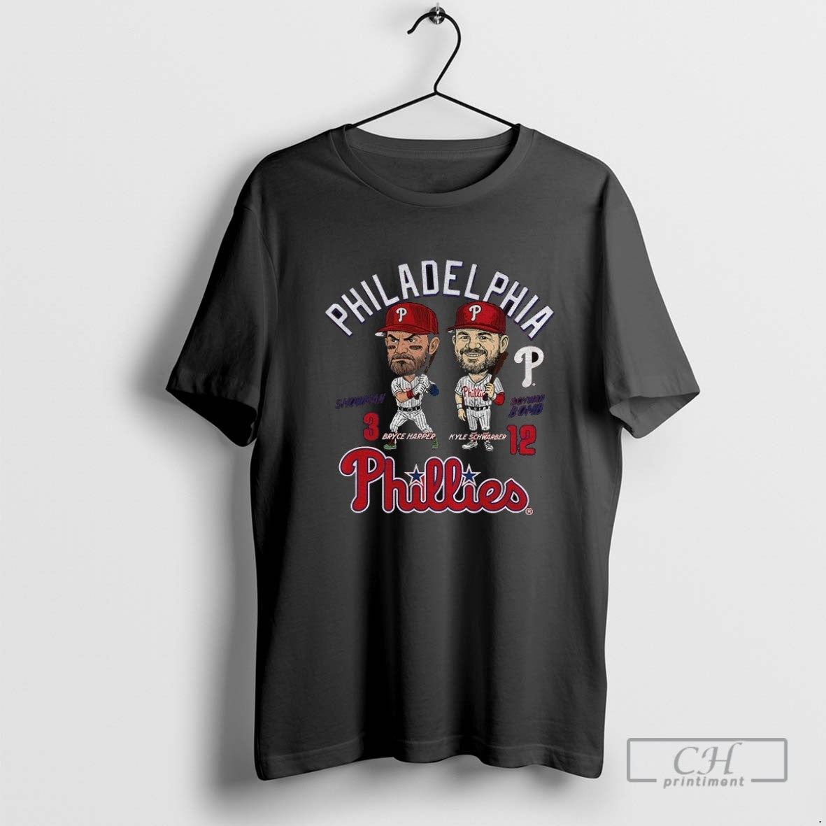 Bryce Harper And Kyle Schwarber Philadelphia Phillies Mlb Baseball Player