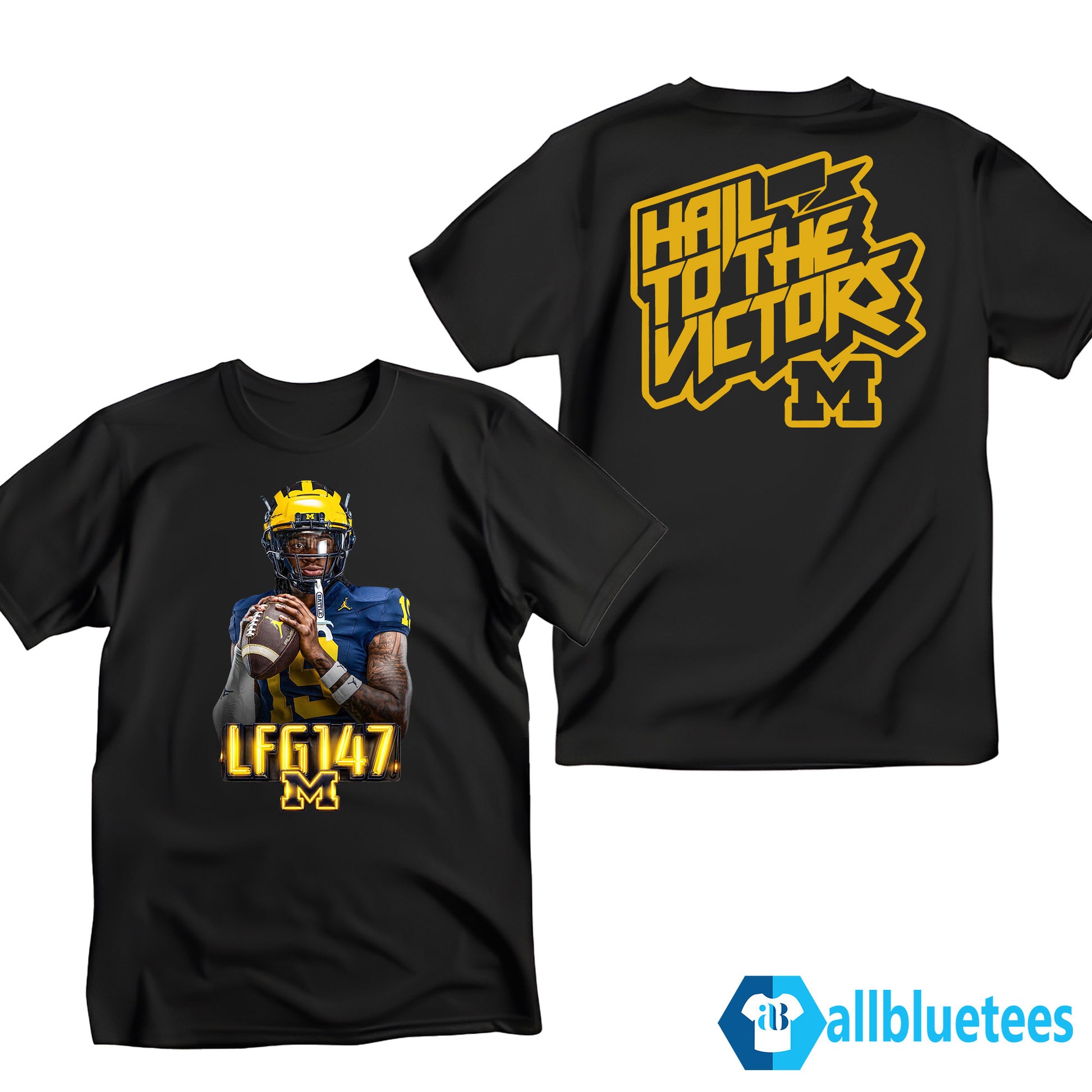 Bryce Underwood LFG147 Hail To The Victor Shirt