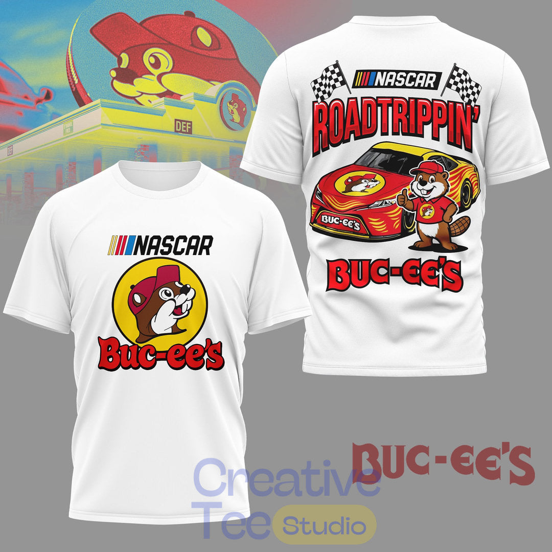 Buc-ee’s x NASCAR Roadtrippin’ Special Tee