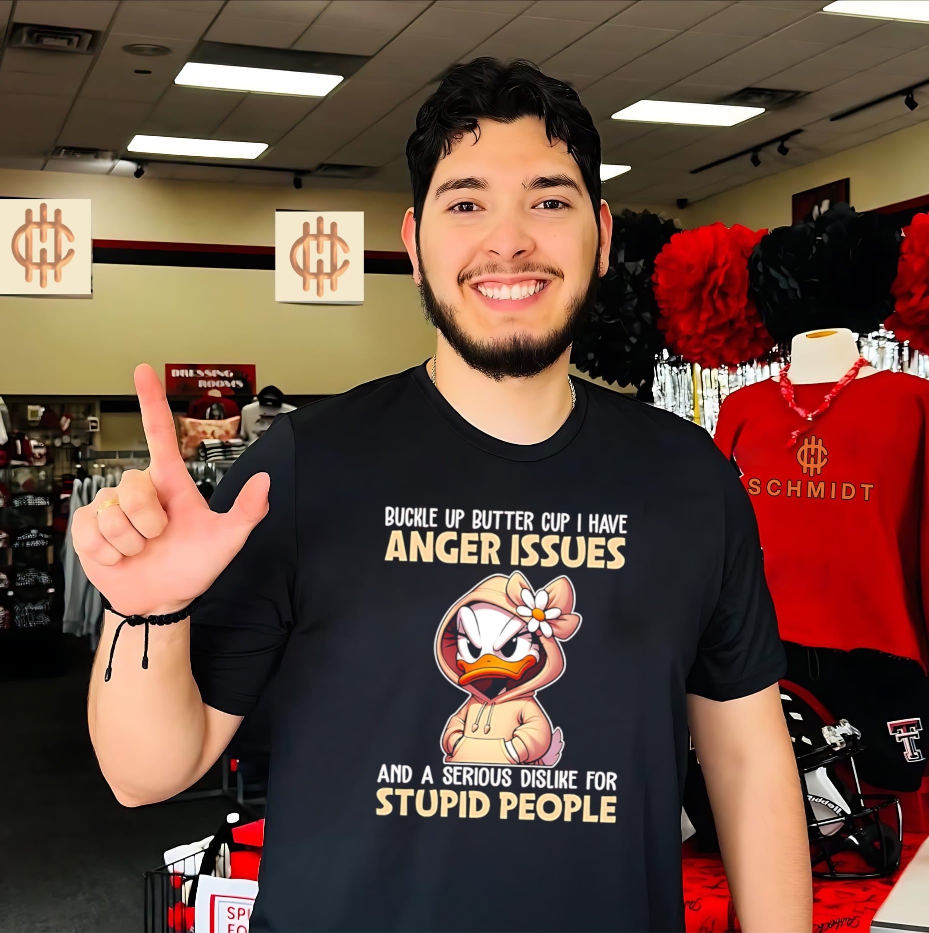 Buckle Up Butter Cup I Have Anger Issues And A Serious Dislike For Stupid People shirt