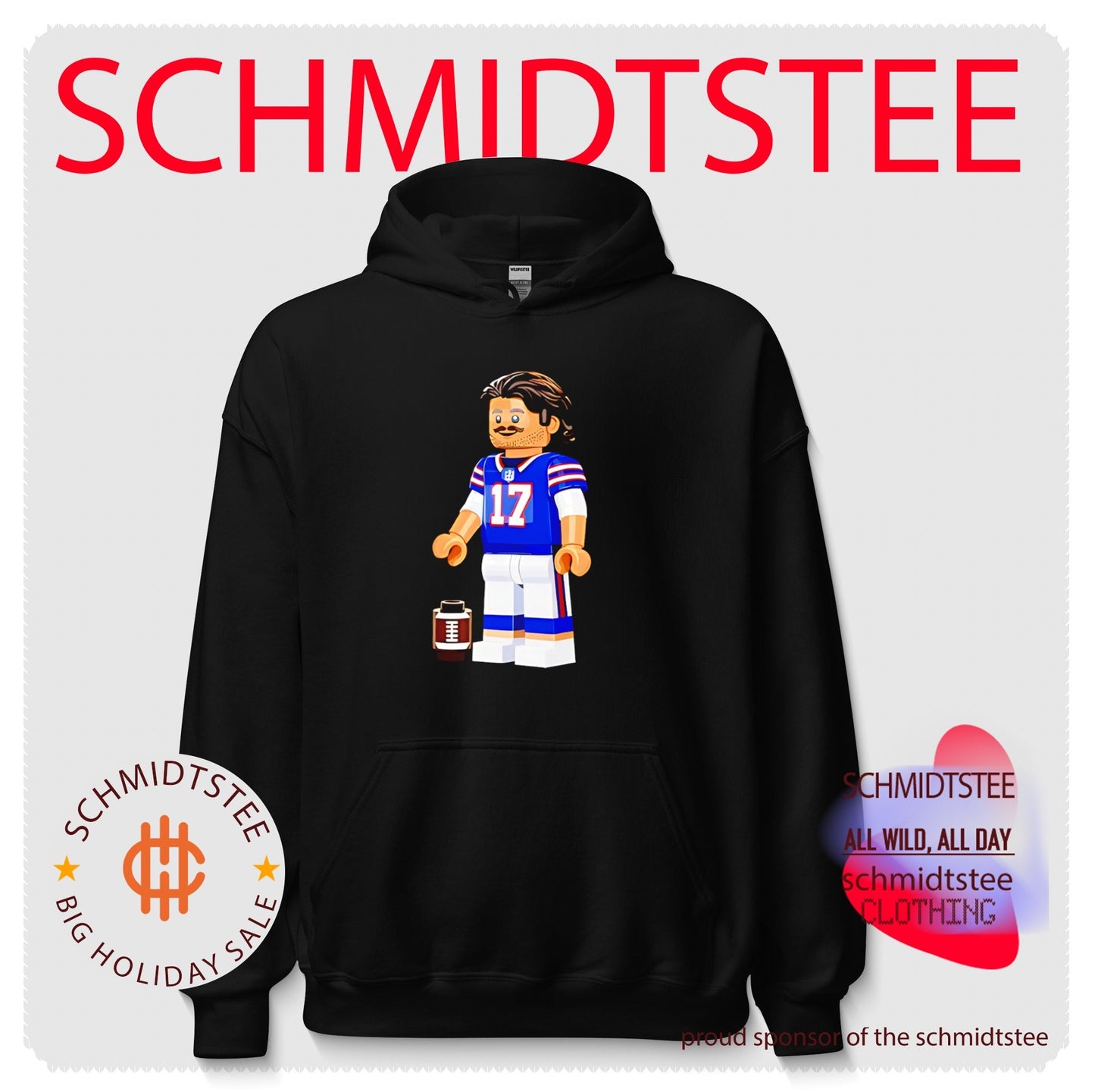 Buffalo Bills Josh Allen Lego model 17 shirt