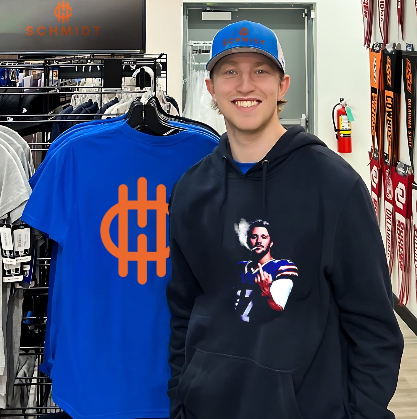 Buffalo Bills Josh Allen middle finger fuck the haters shirt