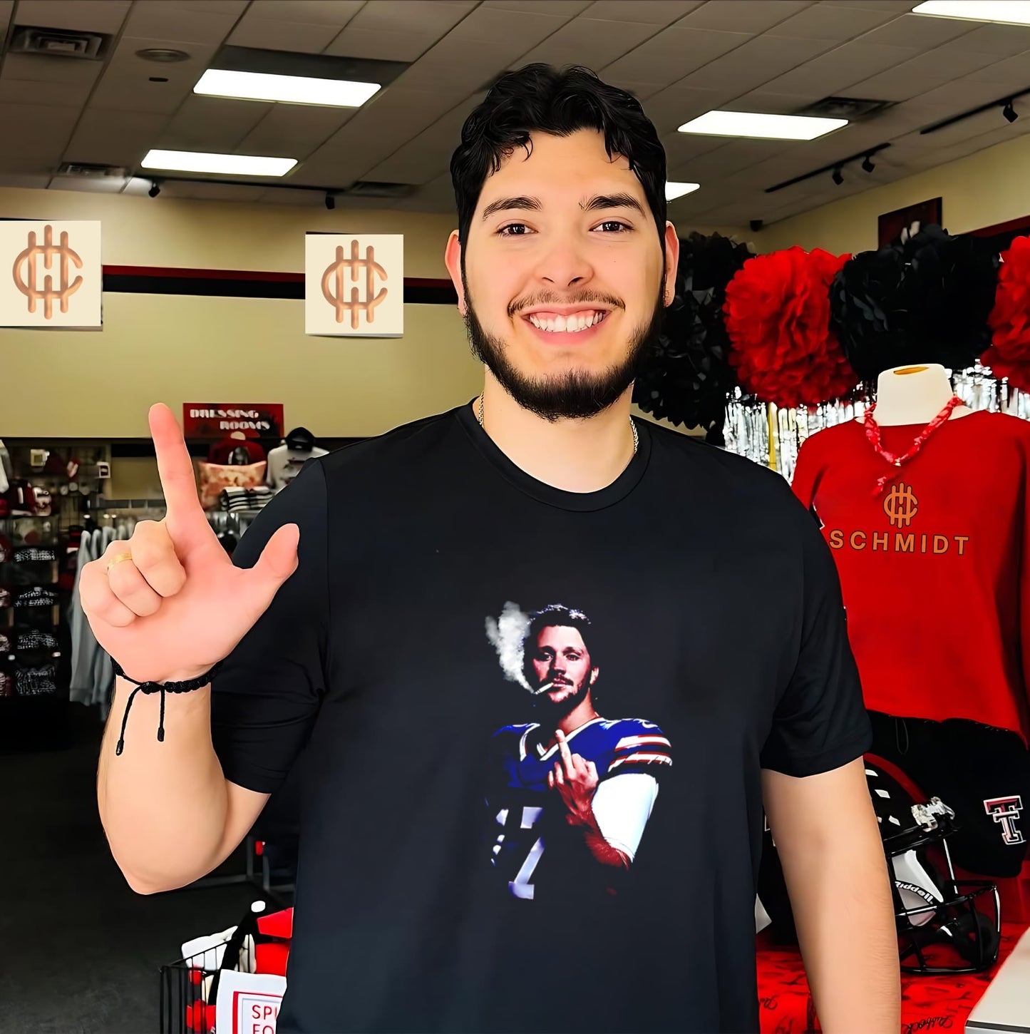 Buffalo Bills Josh Allen middle finger fuck the haters shirt