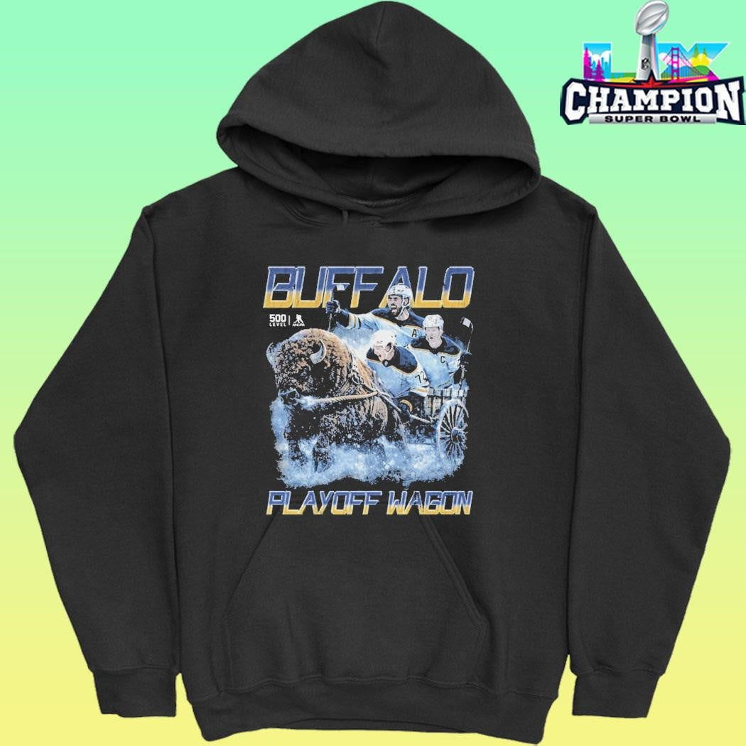 Buffalo Hockey 2026 Playoff Wagon Shirt