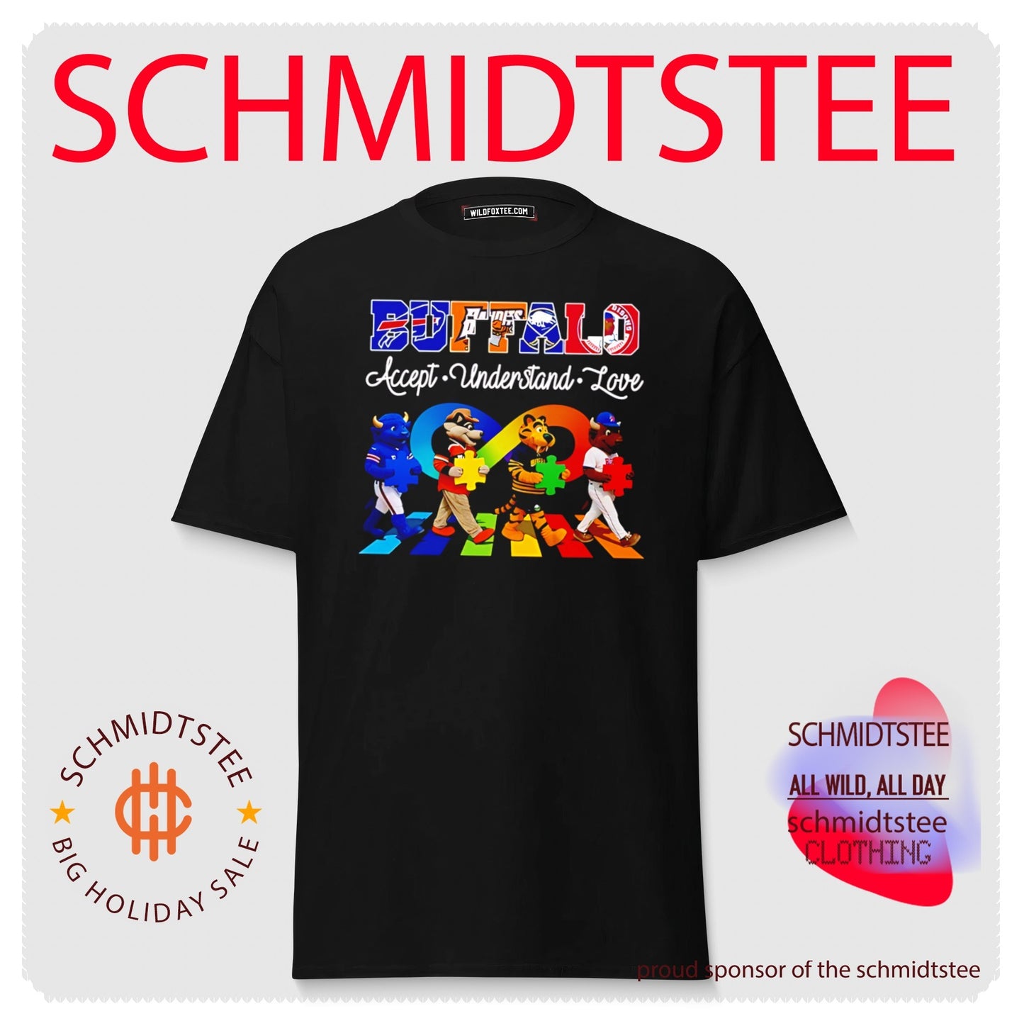 Buffalo Sports accept understand love mascot shirt