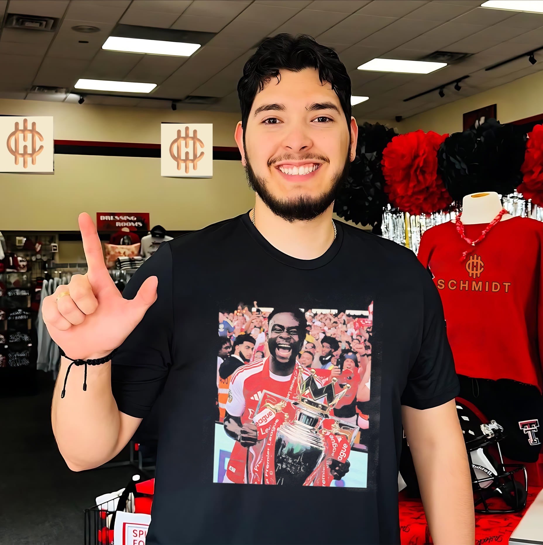 Bukayo Saka Raya Premier League Champion 2026 shirt