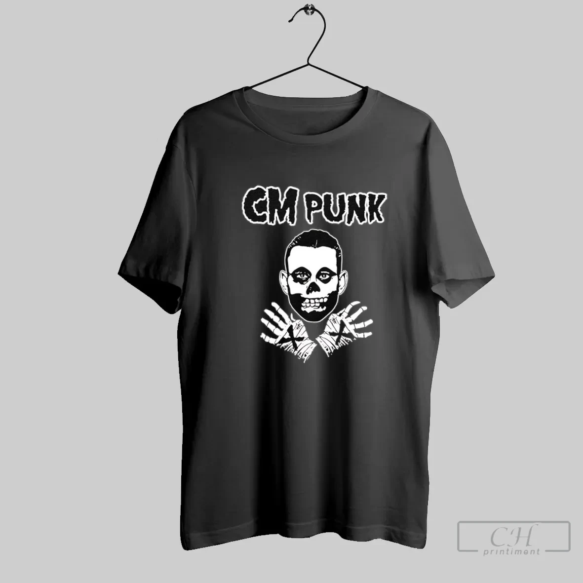 Cm Punk Style The Misfits T Shirt