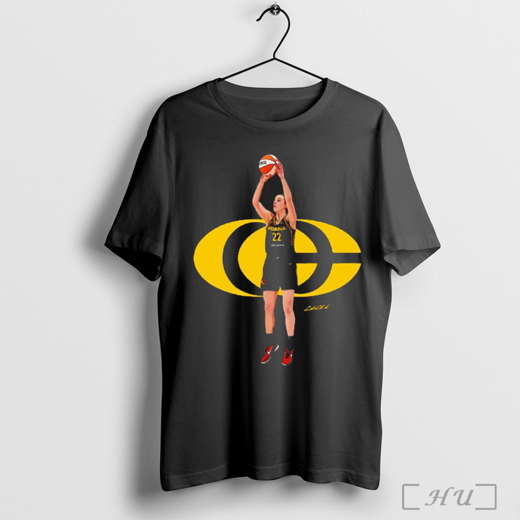 Caitlin Clark Indiana Fever Cc Logo Signature T Shirt