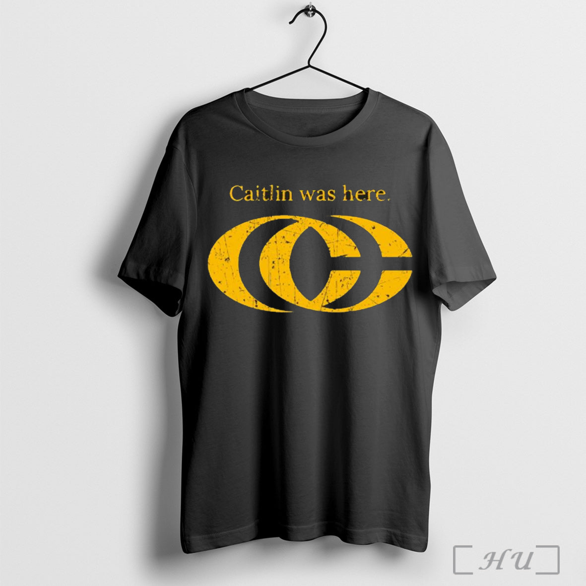 Caitlin Clark Was Here Cc Logo T Shirt