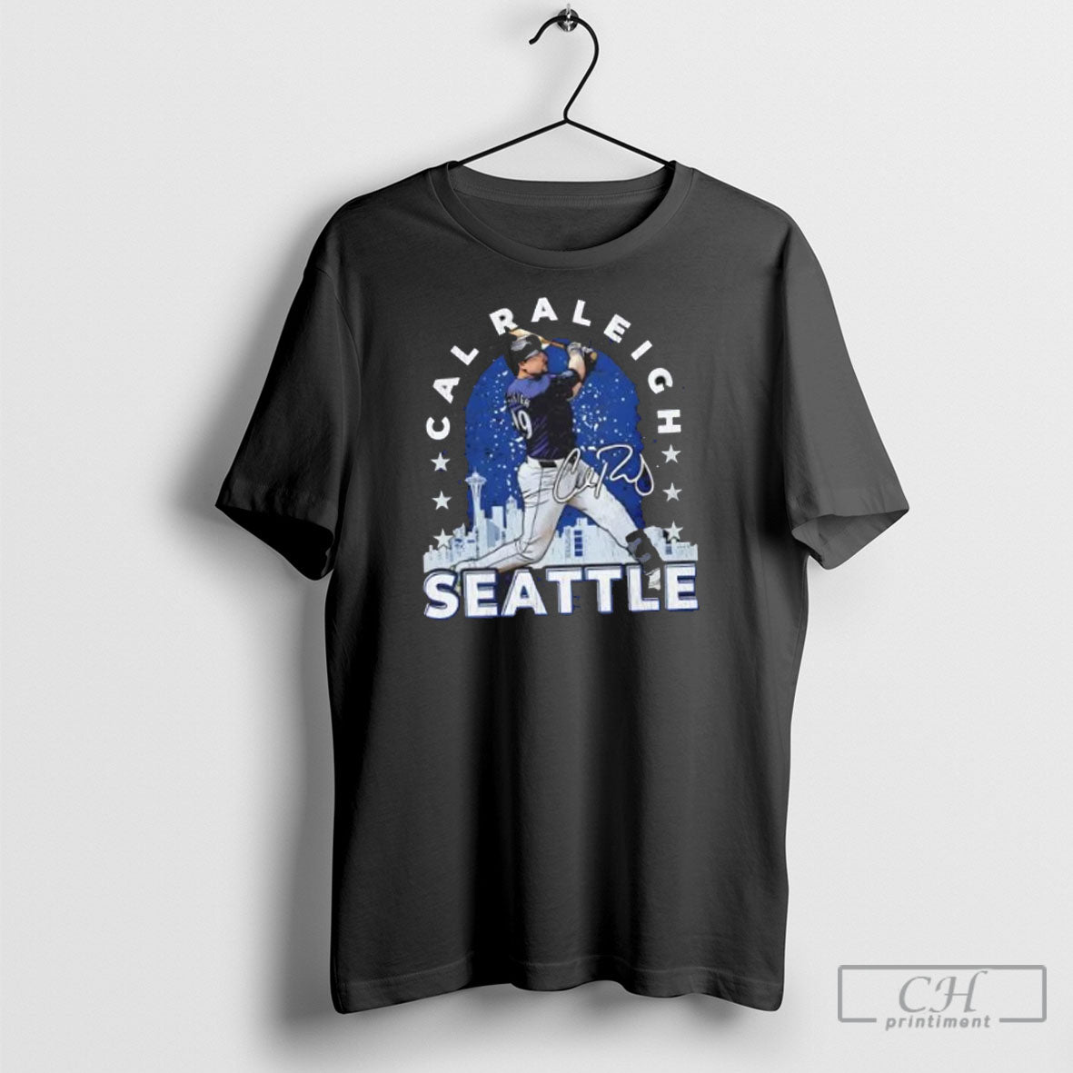 Cal Raleigh Seattle Mariners Gritty Signature Shirt Sweater