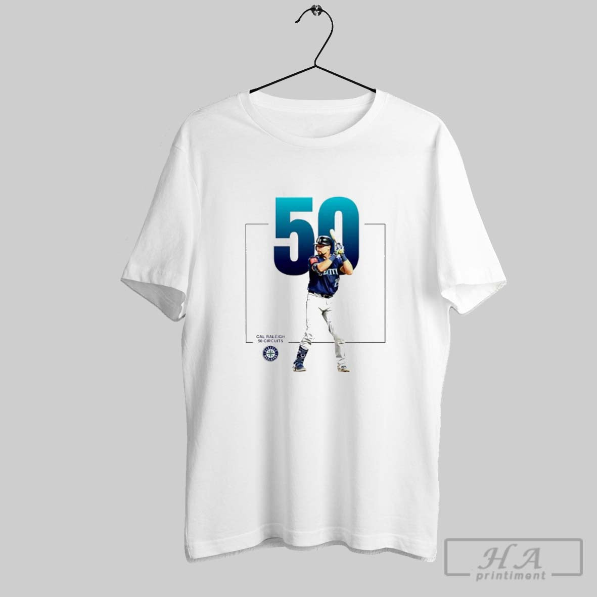 Cal Raleigh Seattle Mariners Baseball 50 Circuits Superstar Pose