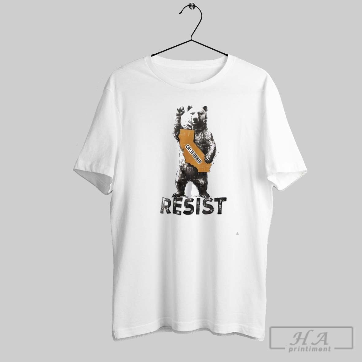 California Bear Resist Anti Trump