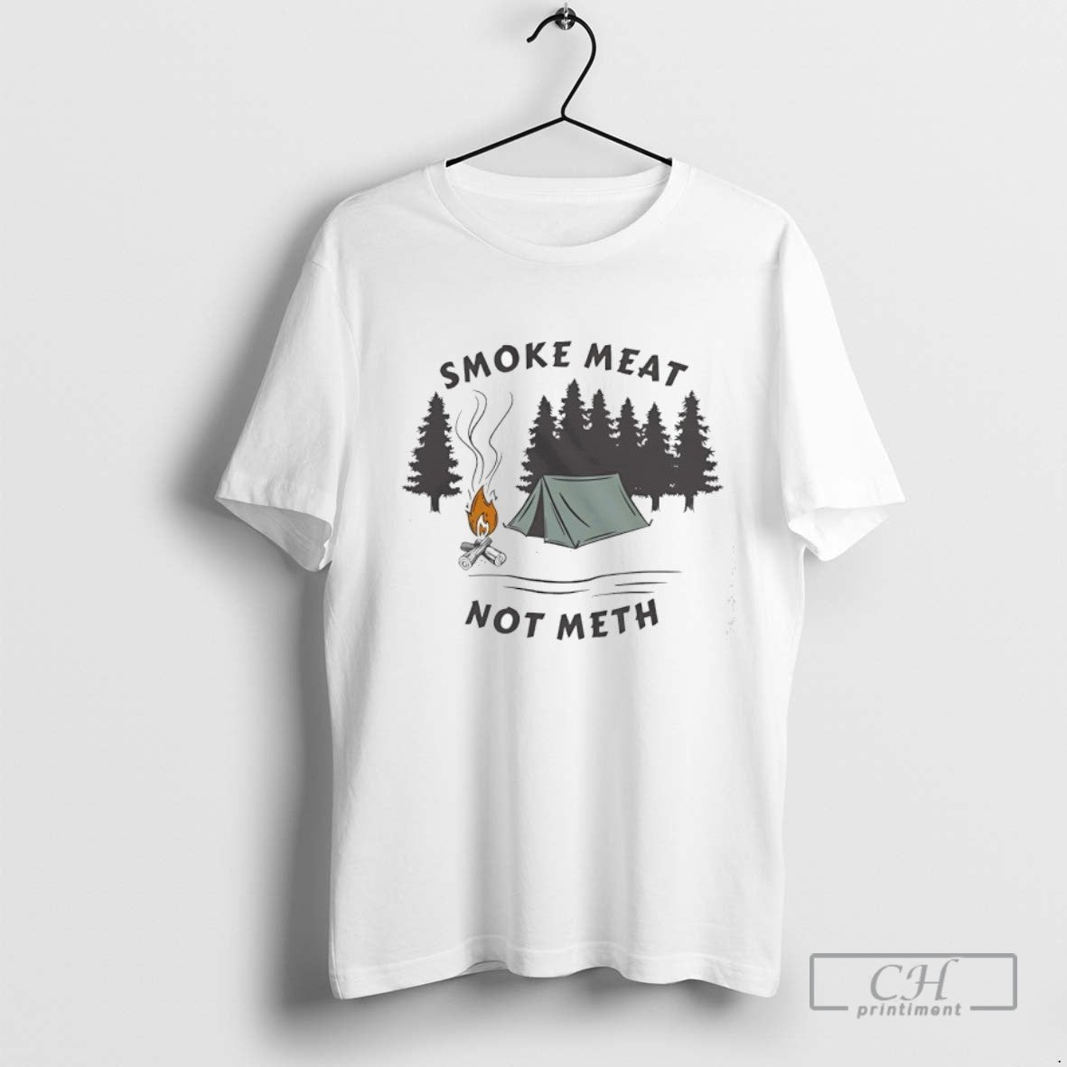Camping Smoke Meat Not Meth