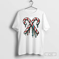 Candy Cane Drip Christmas