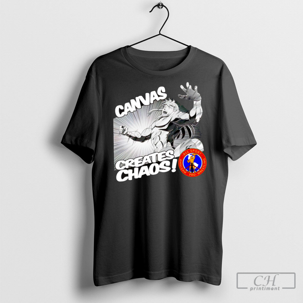 Canvas Creates Chaos Tee Shirt