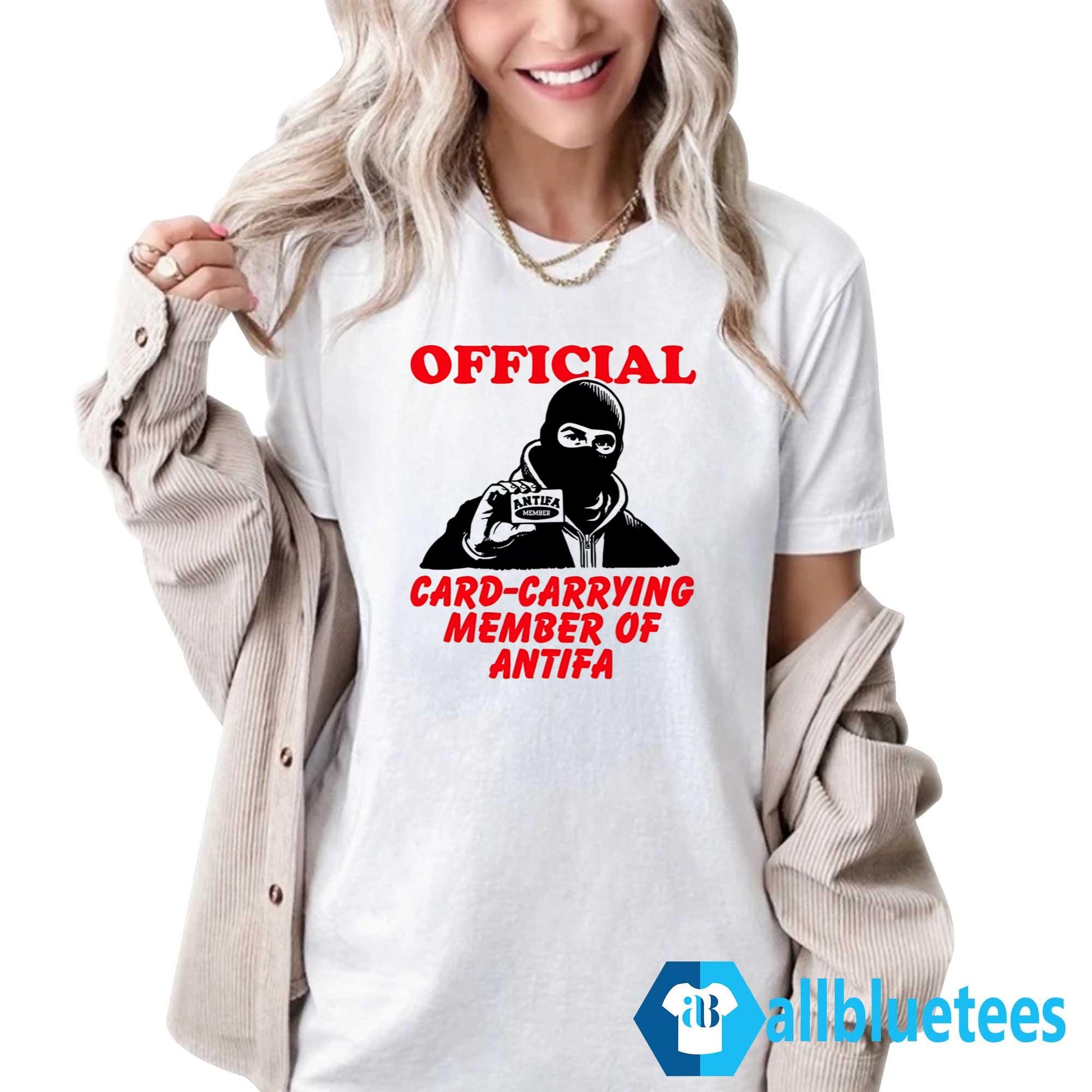 Card-Carrying Member Of Antifa Shirt