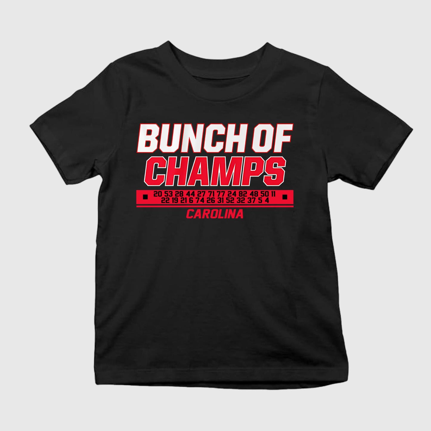 Carolina Bunch Of Champs Shirt