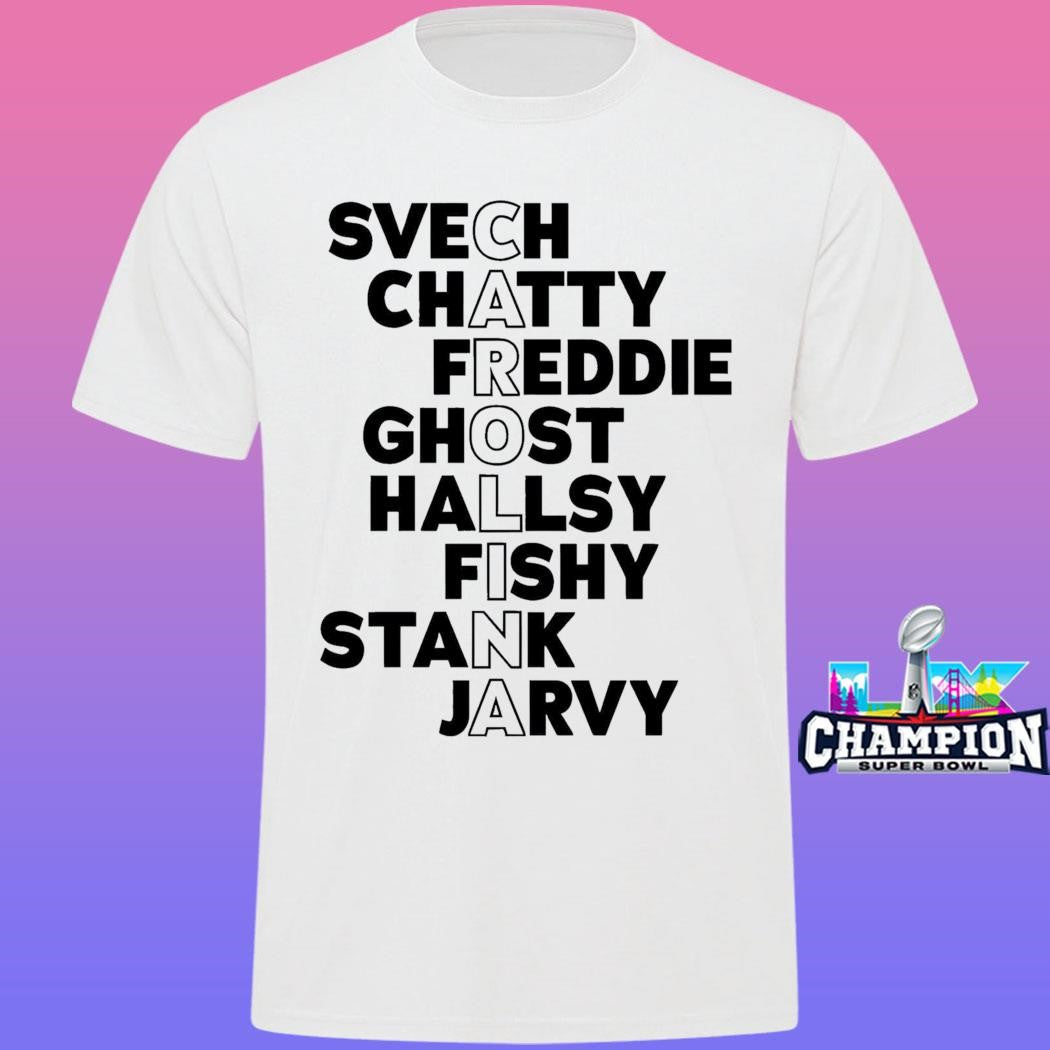 Carolina Hockey Names 2026 Svech And Chatty And Freddie Shirt