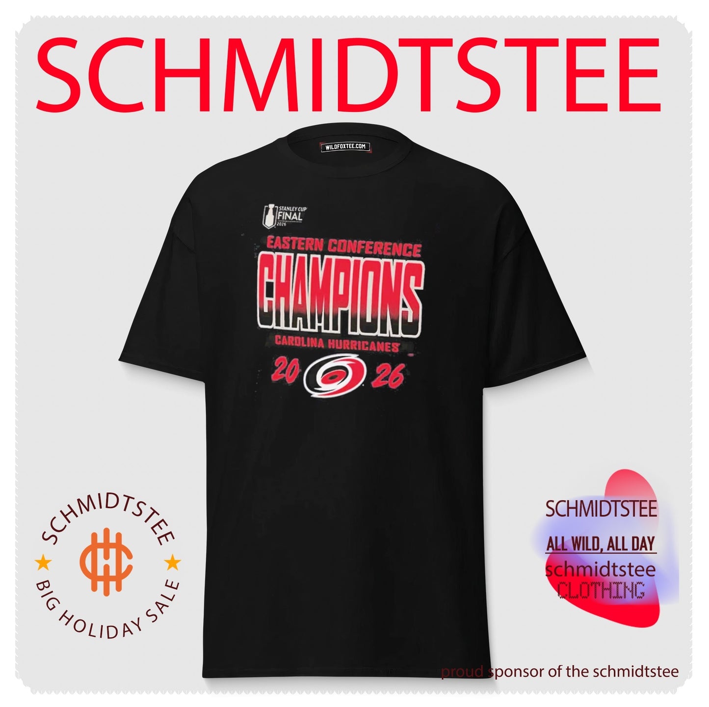 Carolina Hurricanes 2026 Conference Champions Locker Room shirt