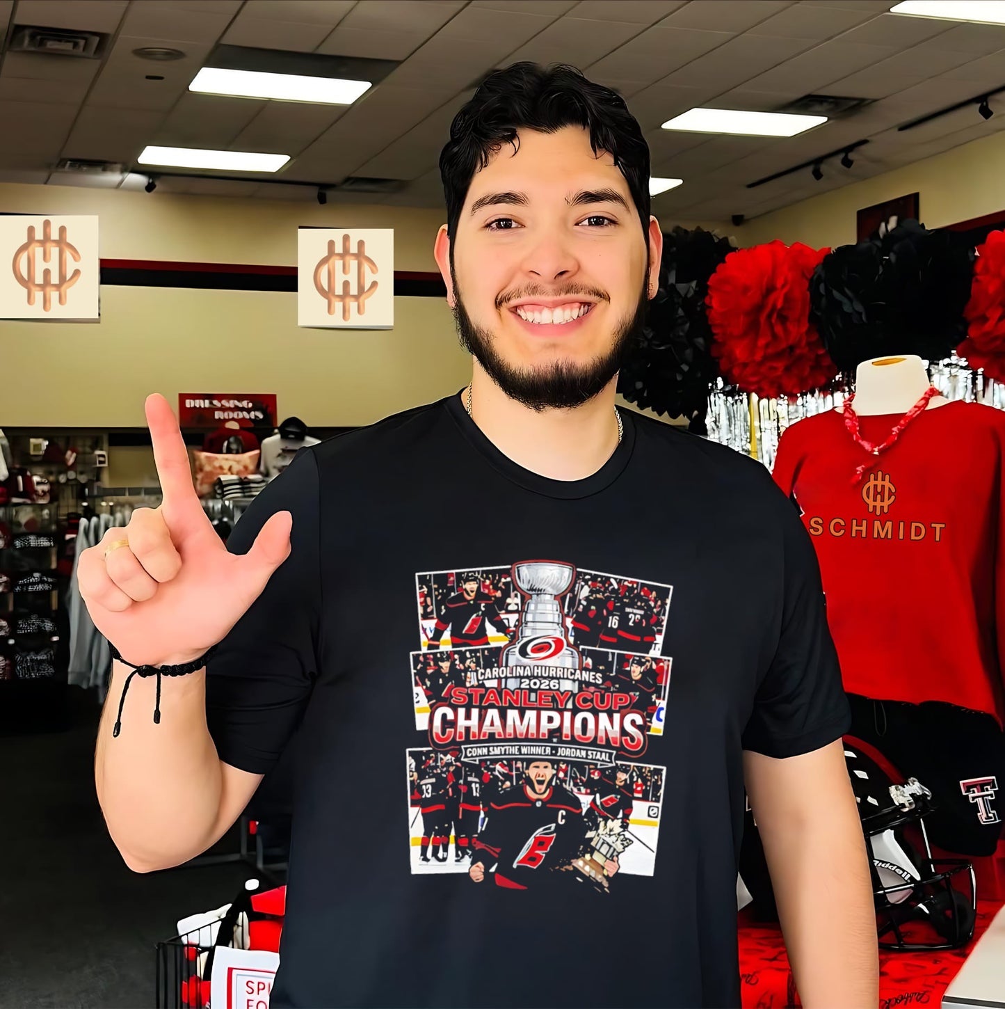 Carolina Hurricanes 2026 Stanley Cup Champions Conn Smythe Winner Jordan Staal shirt