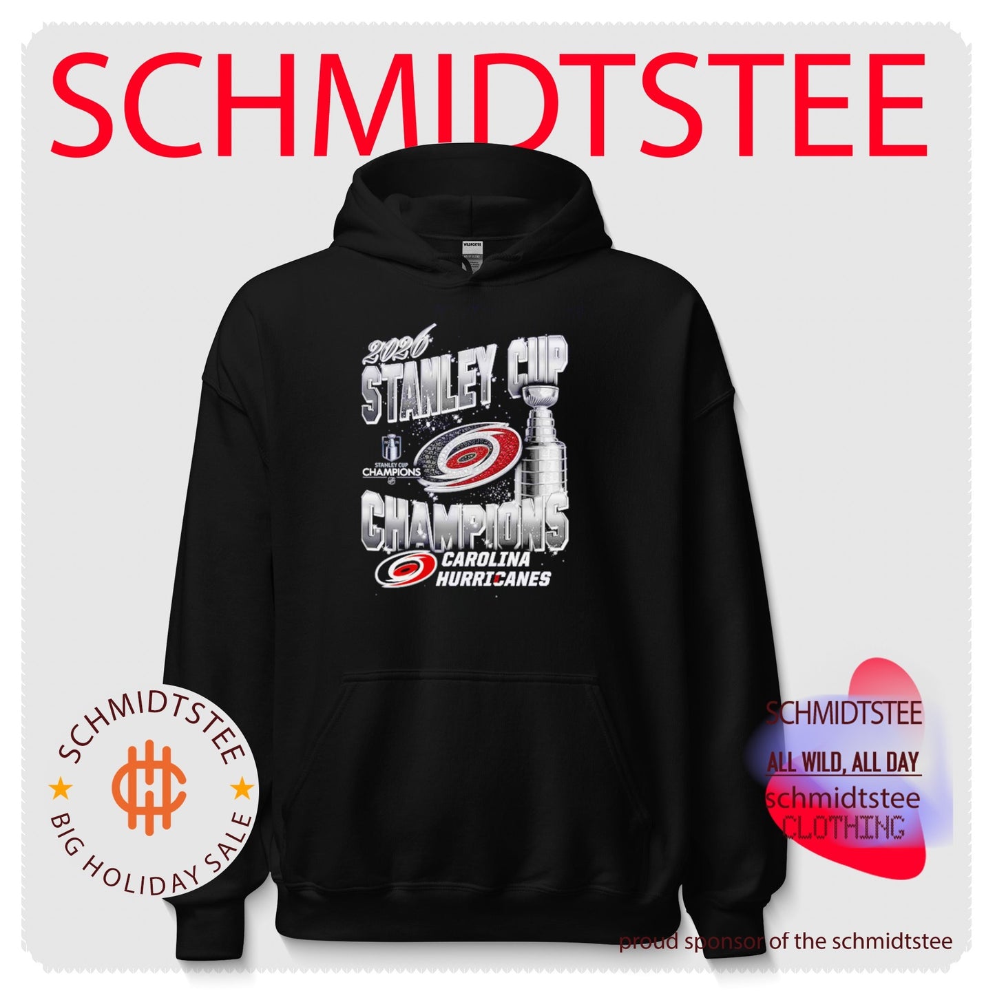 Carolina Hurricanes 2026 Stanley Cup Champions Trophy shirt