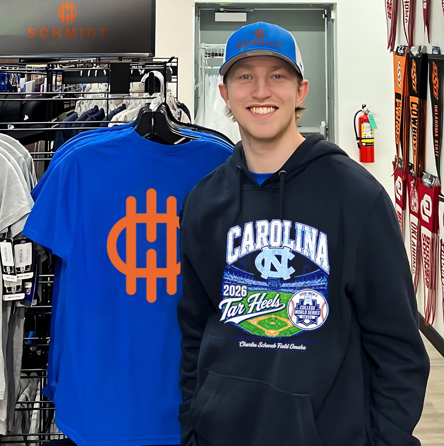 Carolina Tar Heels Baseball 2026 Men’s College World Series Omaha shirt