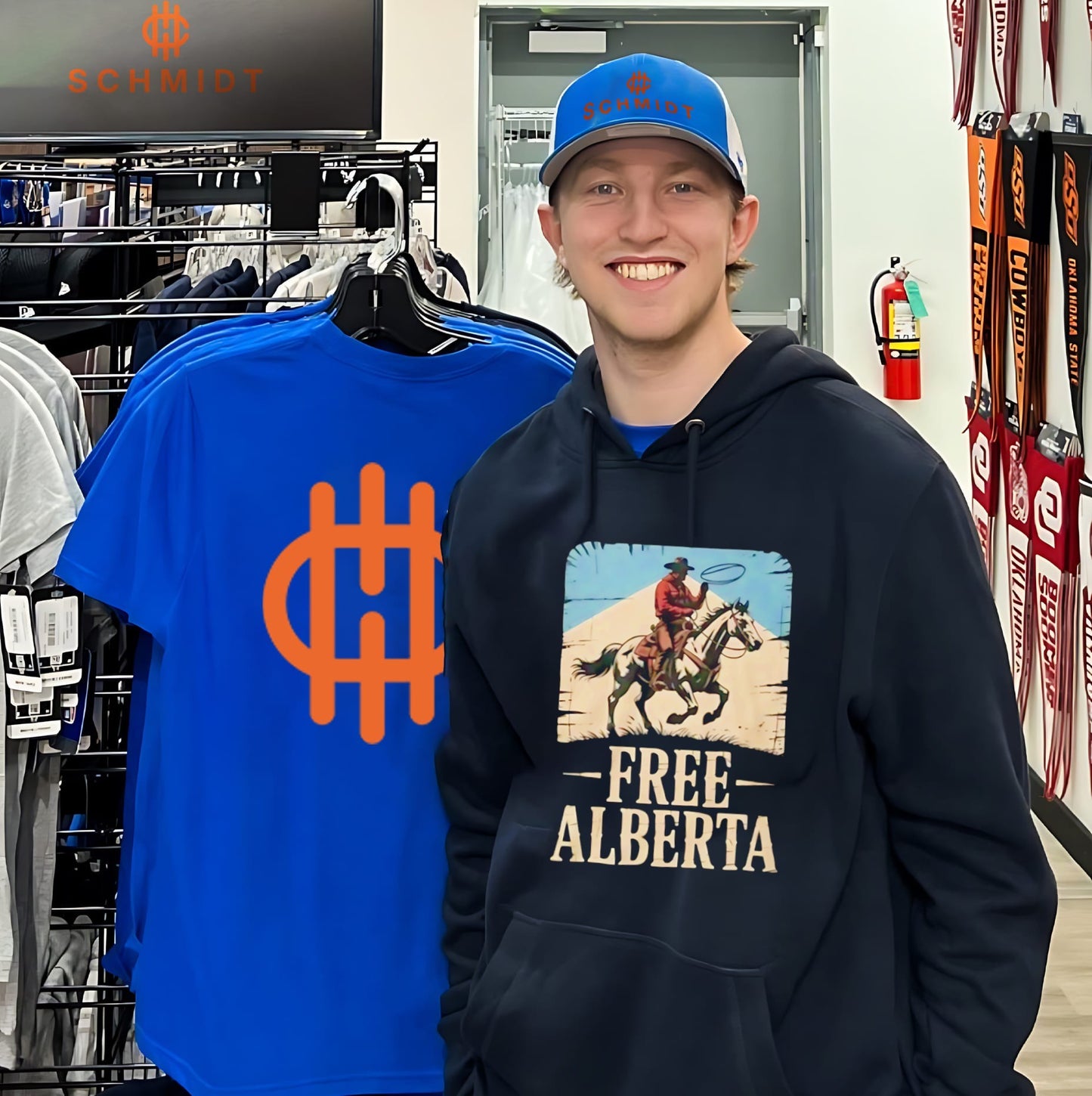 Carter Hart Free Alberta Shirt