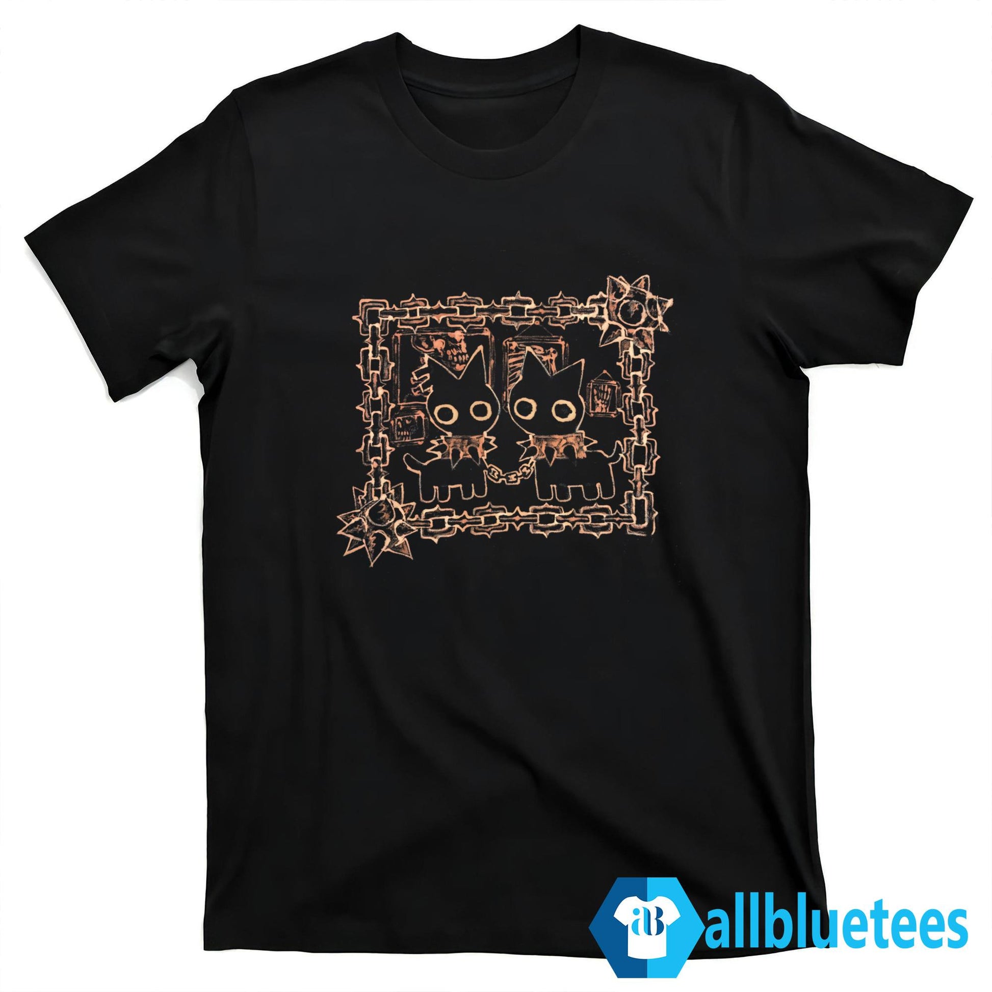 Cat Asylum Bleached Shirt