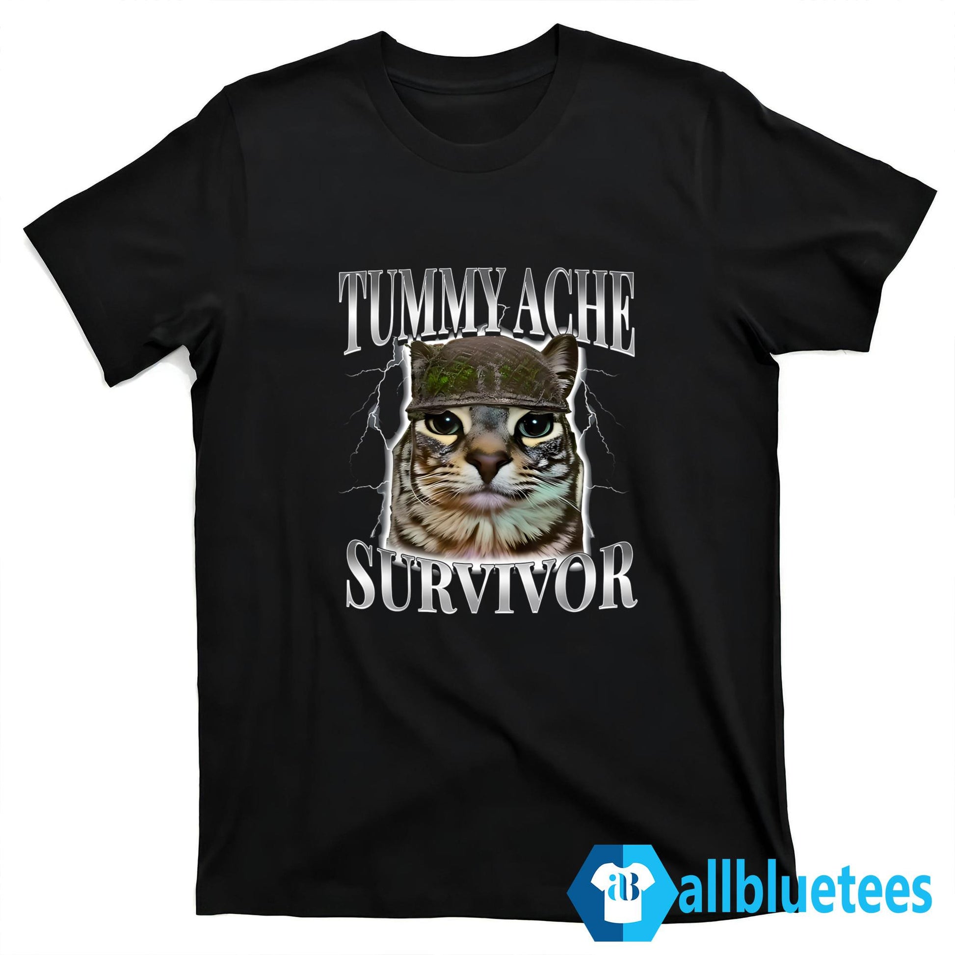 Cat Tummy Achie Survivor Shirt