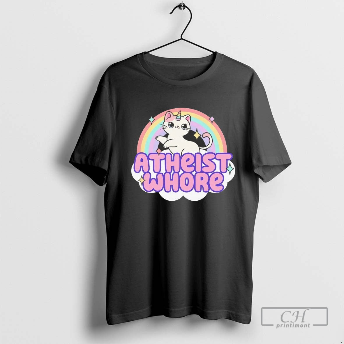 Cat Unicorn Atheist Whore