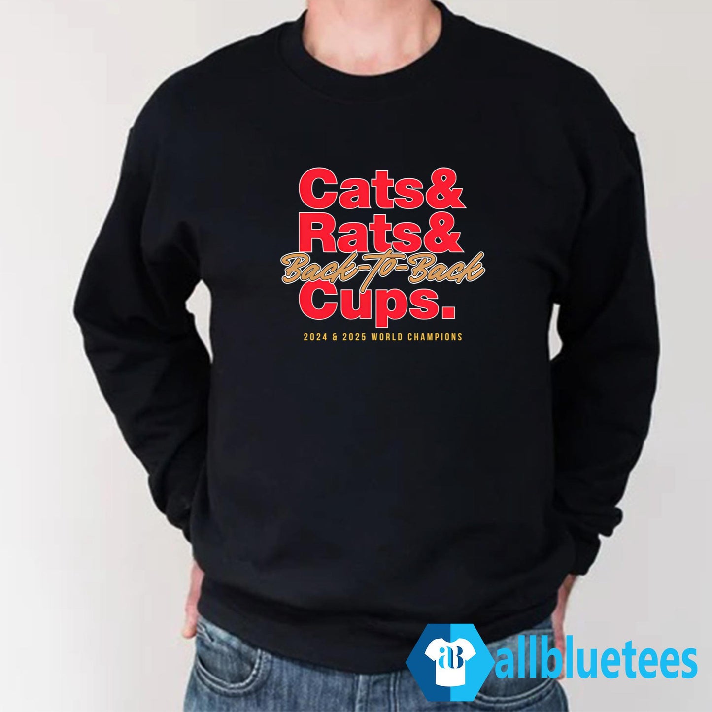 Cats Rats Back-to-Back Cups Shirt